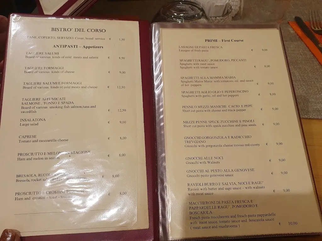 Menu_Bistro Del Corso_Montecatini-Terme_image_2