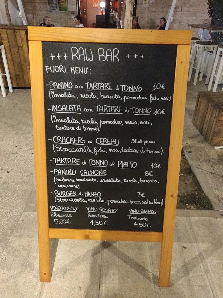 Menu_RAW BAR cucinieri & dissetatori_Mola di Bari_image_2
