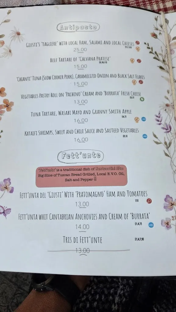 Menu_Ristorante 'Caffè Giusti' dal 1898_Montecatini-Terme_image_1