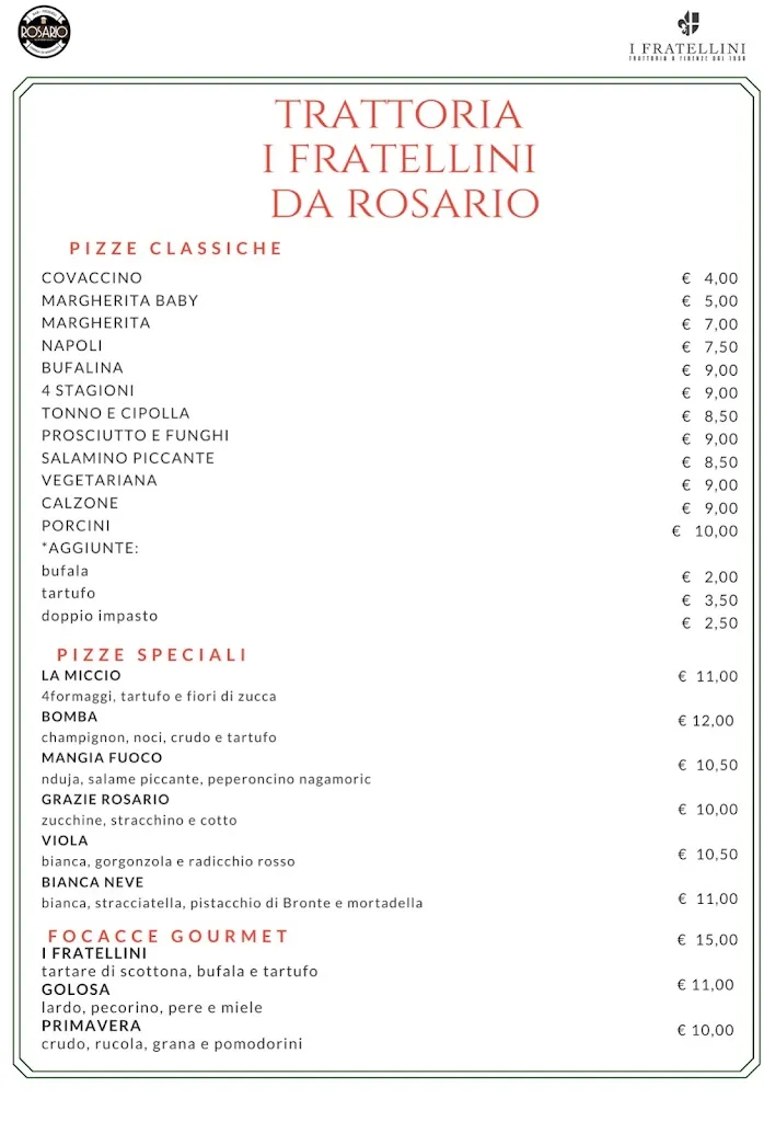 Menu_Bar Pizzeria Osteria di Montagna Da ROSARIO_Montemignaio_immagine_3