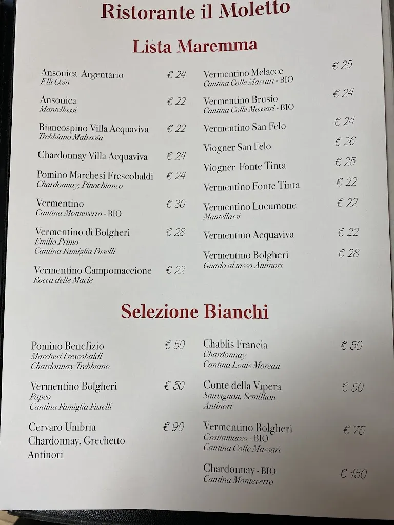 Menu_Ristorante Il Moletto_Monte Argentario_image_1