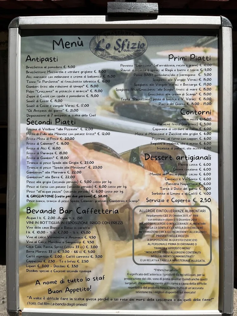 Menu_Trattoria Lo Sfizio 2.0_Monte Argentario_image_1