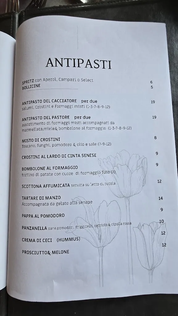 Menu_Trattoria Dai Frati_Monte Argentario_image_1