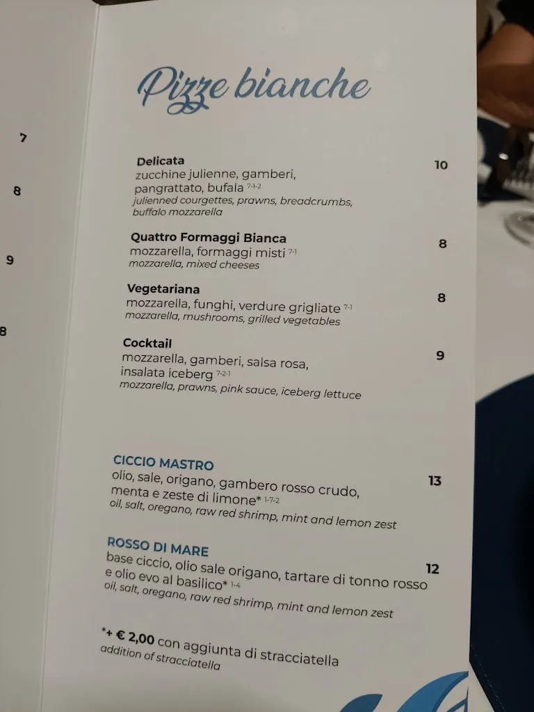 Menu_La Porta del Levante - Osteria e Ristorante di Pesce_Mola di Bari_image_3