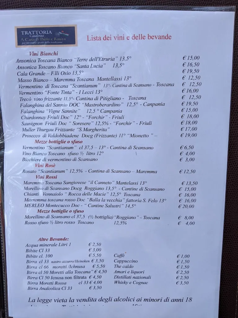 Menu_Trattoria a Casa di Paolo e Rosita_Monte Argentario_image_2