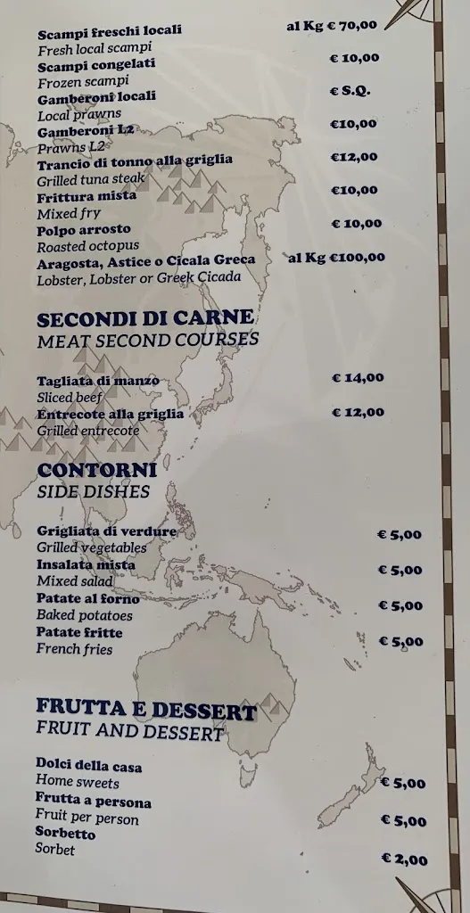 Menü_Verace Sea Food Restaurant_Mola di Bari_Bild_2