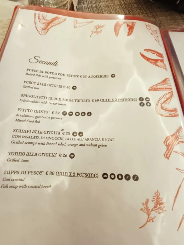 Menu_Ristorante Il Gambero Rosso_Monte Argentario_immagine_1