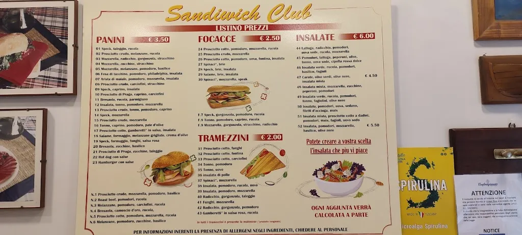 Menu_Sandwich Club_Monte Argentario_image_3