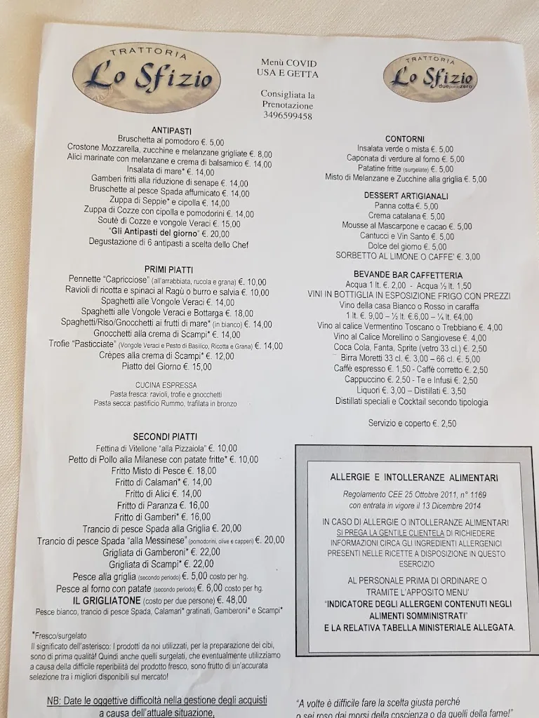 Menu_Trattoria Lo Sfizio da leo_Monte Argentario_immagine_4