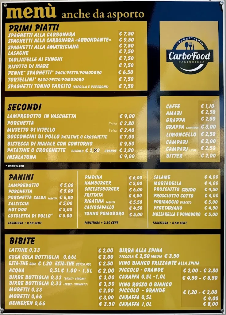 Menu_Carbofood paninoteca e spaghetteria_Montemurlo_image_1