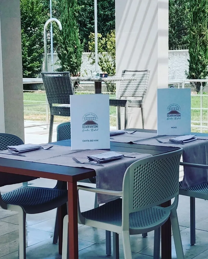 Garden Bistrot Villa Scarfantoni restaurant in Montemurlo