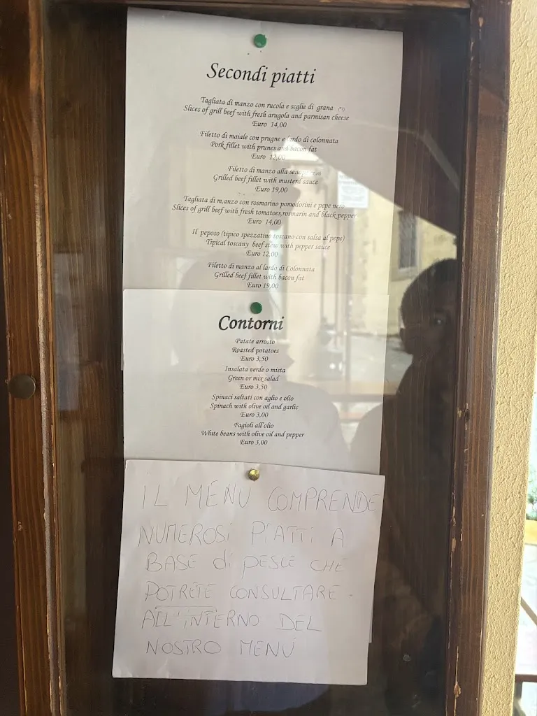 Menu_OSTERIA ACQUACHETA dal giovedì al lunedì pranzo e cena necessaria la prenotazione L'OSTESSA E L'OSTE AUGURANO BUONA VITA_Montepulciano_image_1