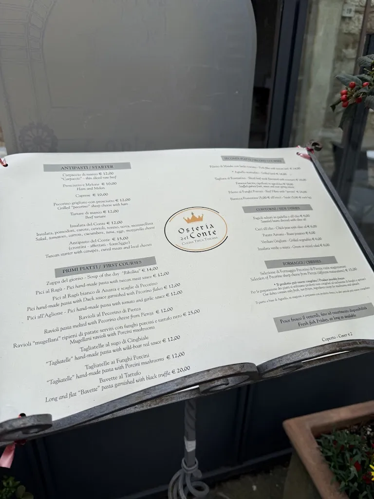 Menu_Osteria Del Conte Montepulciano_Montepulciano_immagine_2