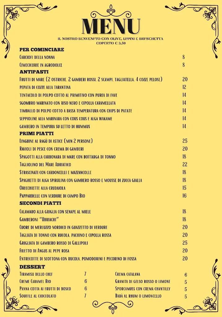 Menu_Ristorante Van Westerhout_Mola di Bari_image_2