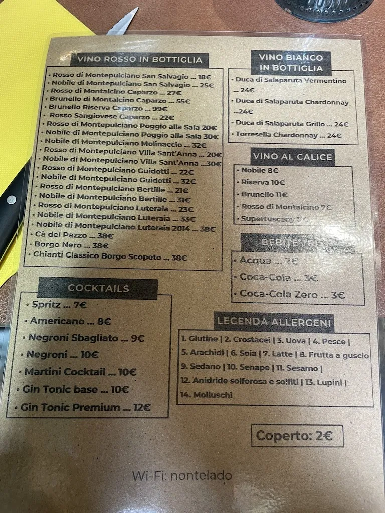 Menu_Baccano Hostarìa Montepulciano_Montepulciano_image_1