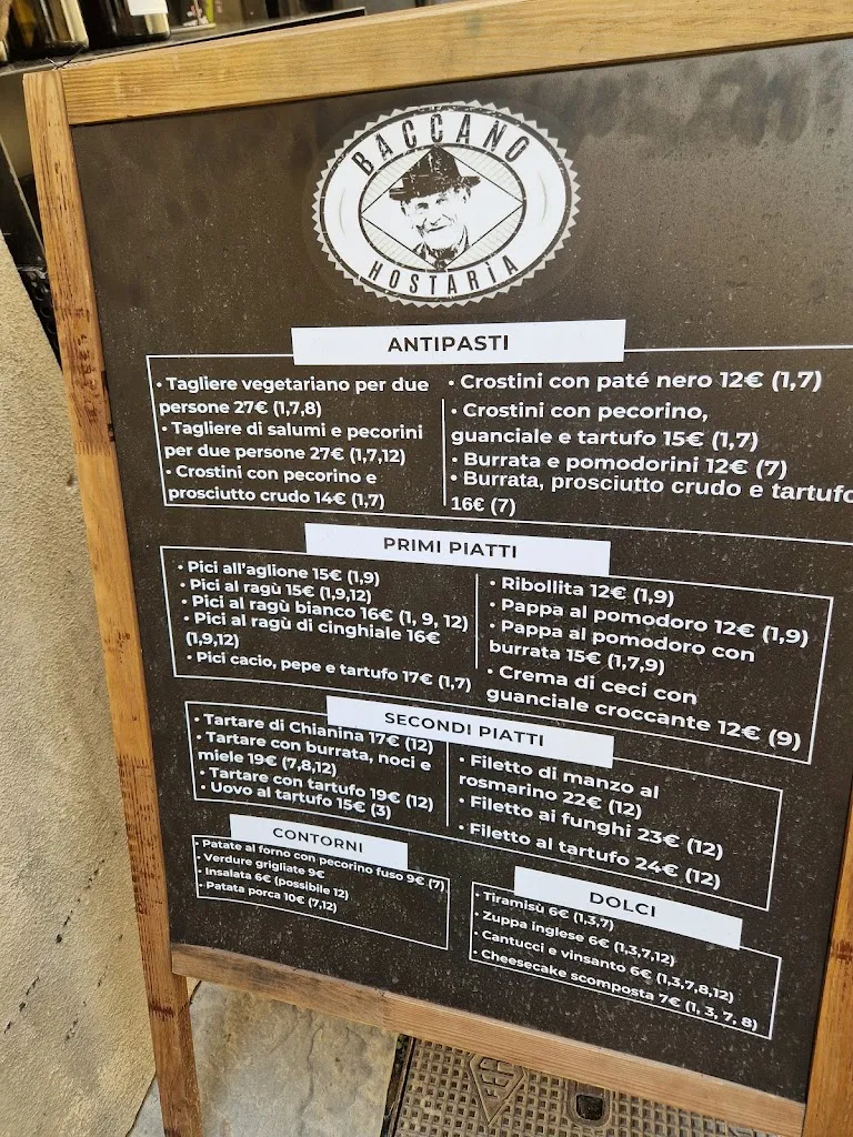 Menu_Baccano Hostarìa Montepulciano_Montepulciano_image_3