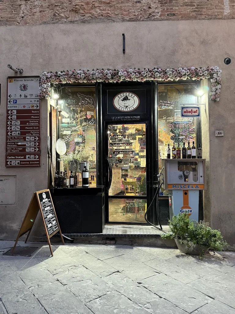 Baccano Hostarìa Montepulciano restaurant in Montepulciano