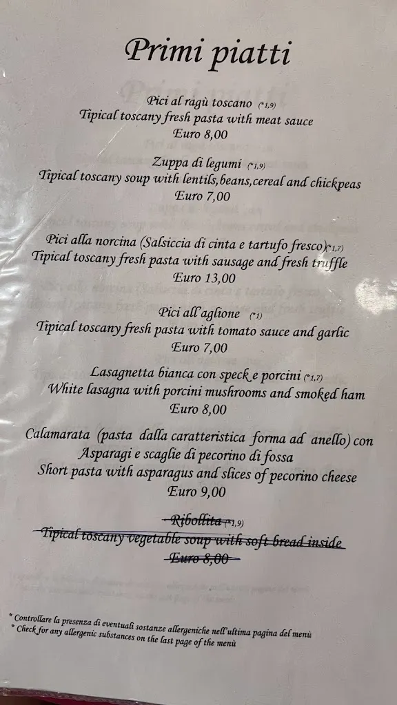 Menu_La Pentolaccia_Montepulciano_image_1