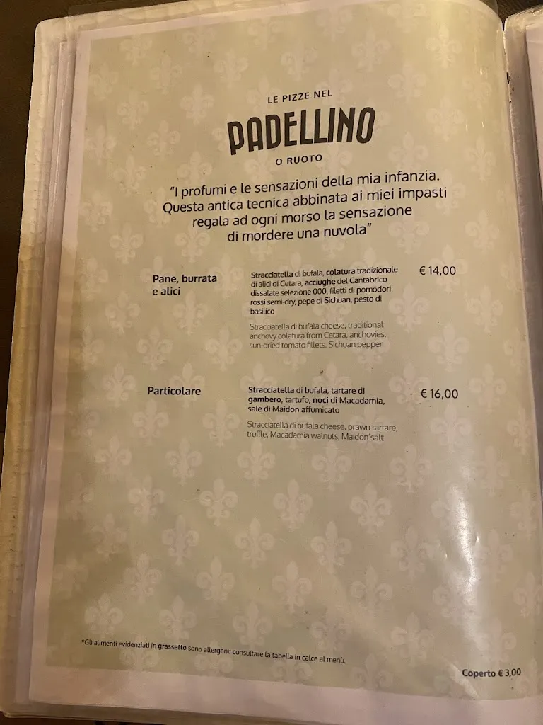 Menu_RE AL QUADRATO MONTEPULCIANO Impasti Speciali e Pizze di Ricerca anche Gluten Free_Montepulciano_immagine_3
