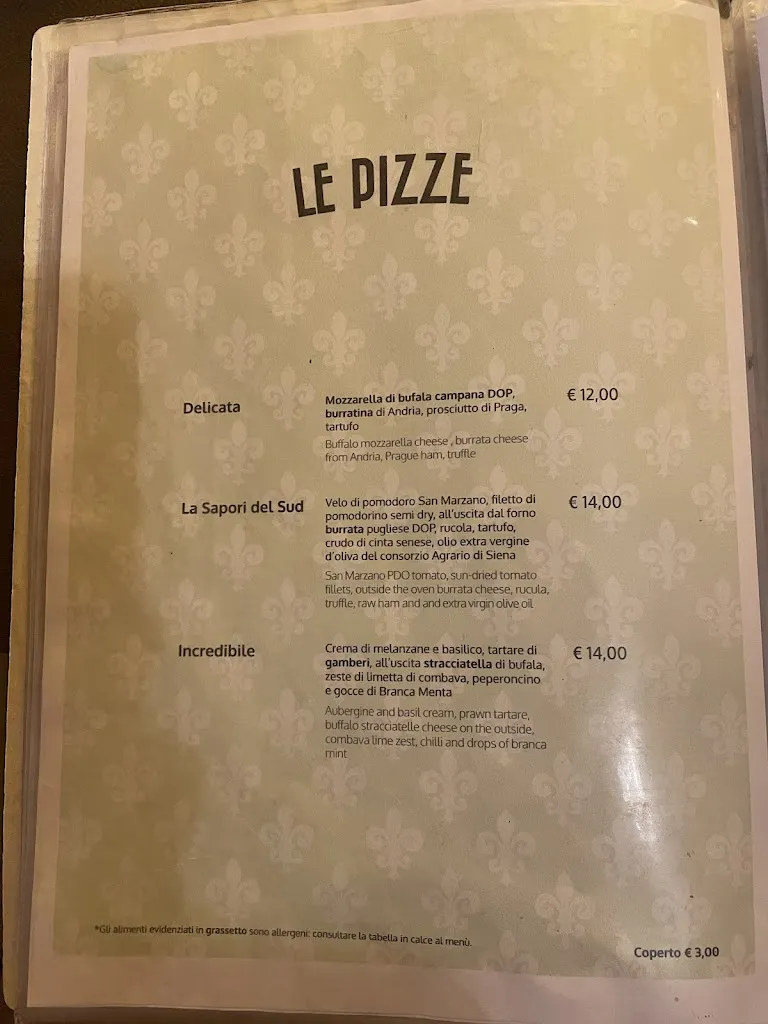 Menu_RE AL QUADRATO MONTEPULCIANO Impasti Speciali e Pizze di Ricerca anche Gluten Free_Montepulciano_immagine_4