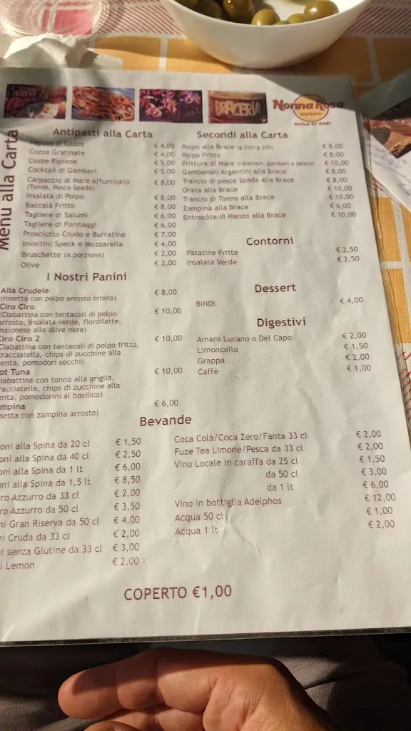 Menu_Nonna Rosa_Mola di Bari_image_4