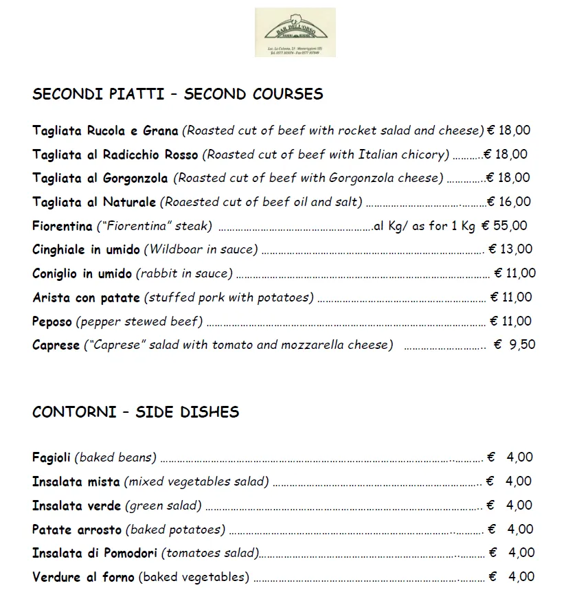Menu_Bar dell'Orso_Monteriggioni_image_4
