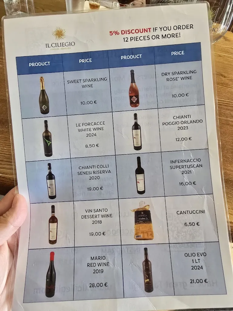 Menu_Ristorante Agrituristico Il Ciliegio_Monteriggioni_image_1