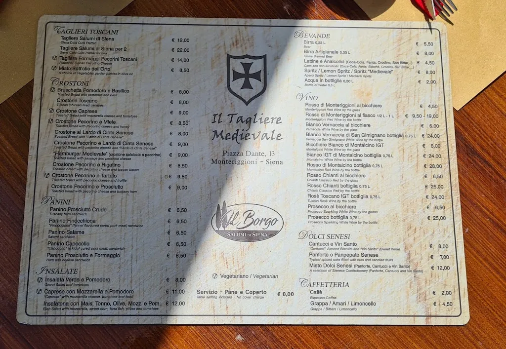 Menu_Il Tagliere Medievale_Monteriggioni_image_1