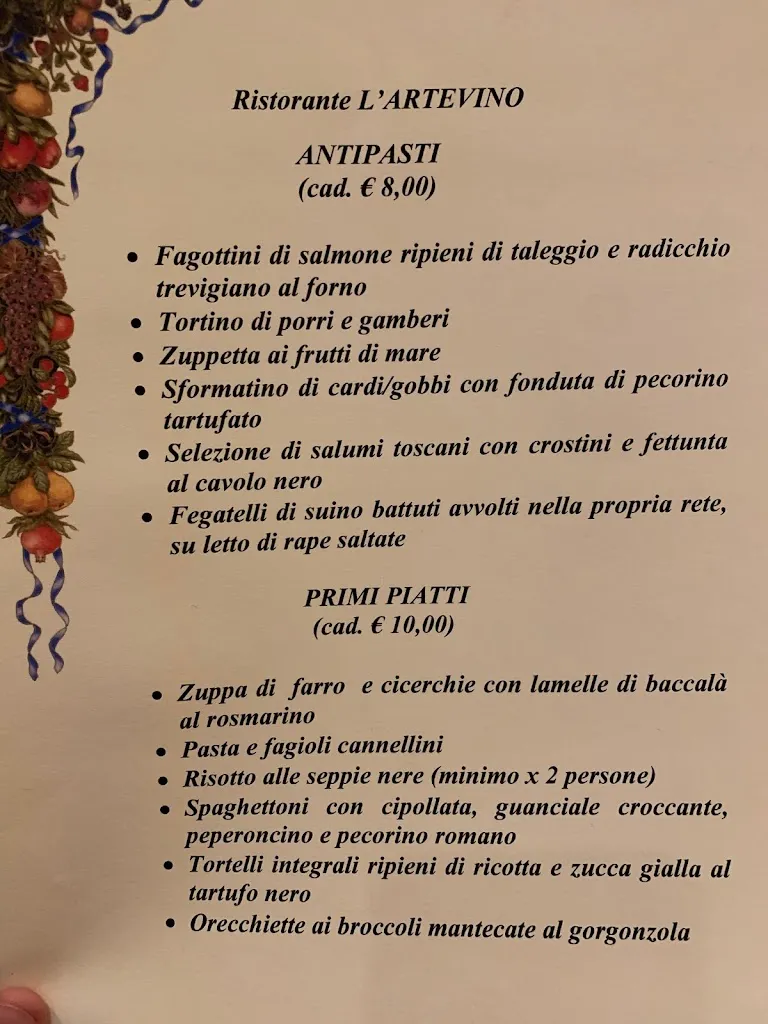 Menu_L'Artevino_Montespertoli_image_1