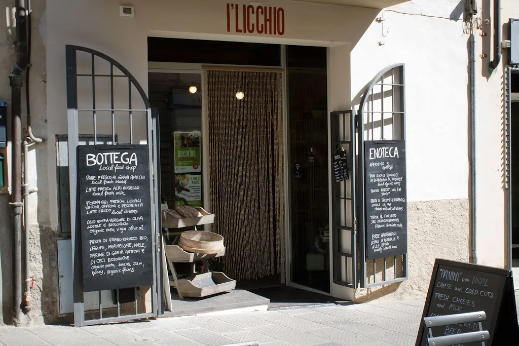 I'Licchio restaurant in Montespertoli