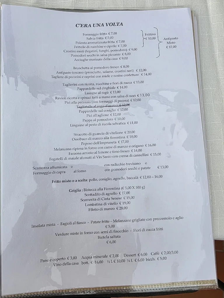 Menu_Ristorante C'era Una Volta_Montespertoli_image_4