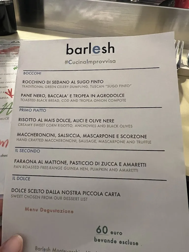Menu_Barlèsh Montevarchi_Montevarchi_immagine_3