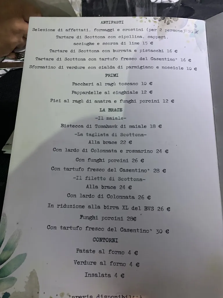 Menu_La Braceria_Montevarchi_image_3