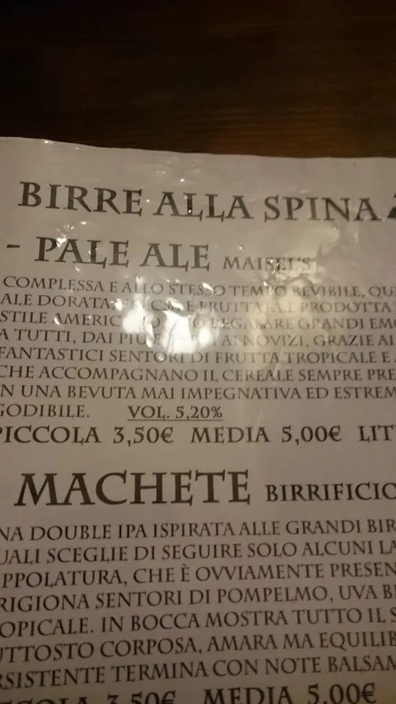 Menu_The Londoner_Montevarchi_image_2