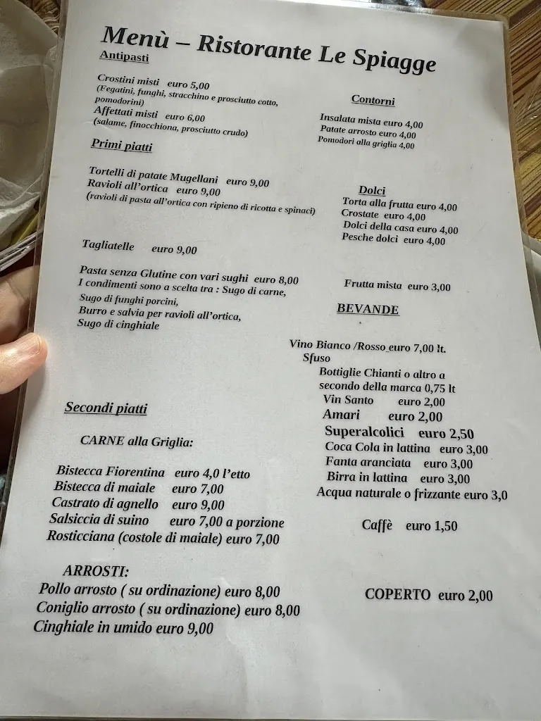 Menu_Le Spiagge Di Tamara_Palazzuolo sul Senio_image_3