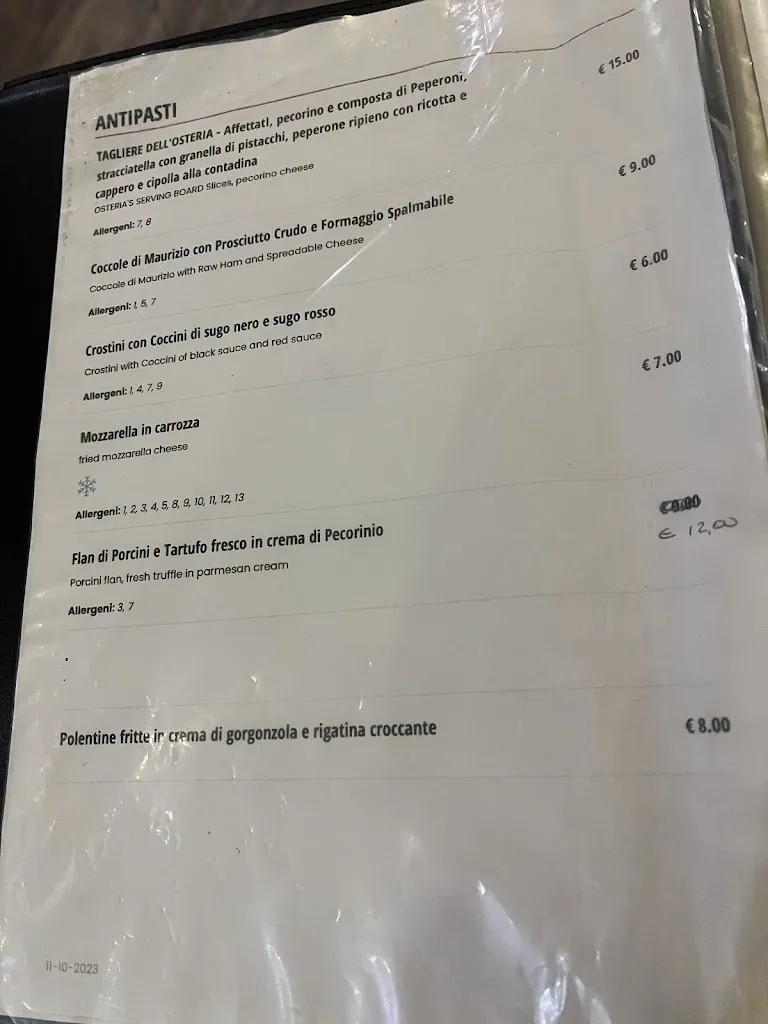 Menu_Osteria dei Vignaioli_Pergine Valdarno_image_2