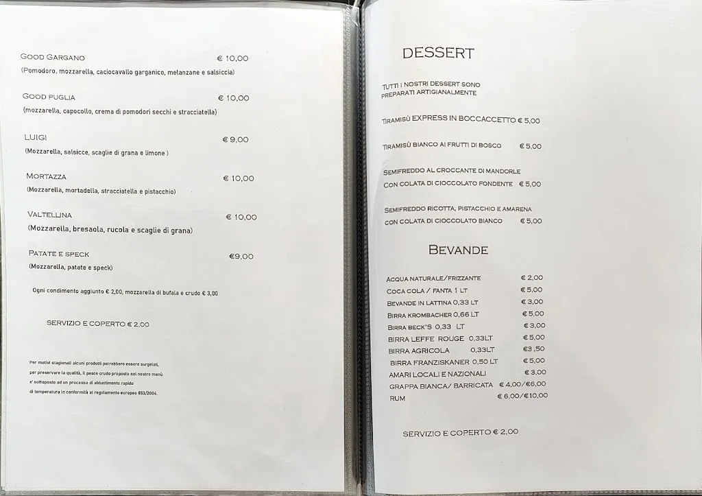 Menu_La Rocca - Ristorante, bar, pizzeria_Monte Sant'Angelo_image_2