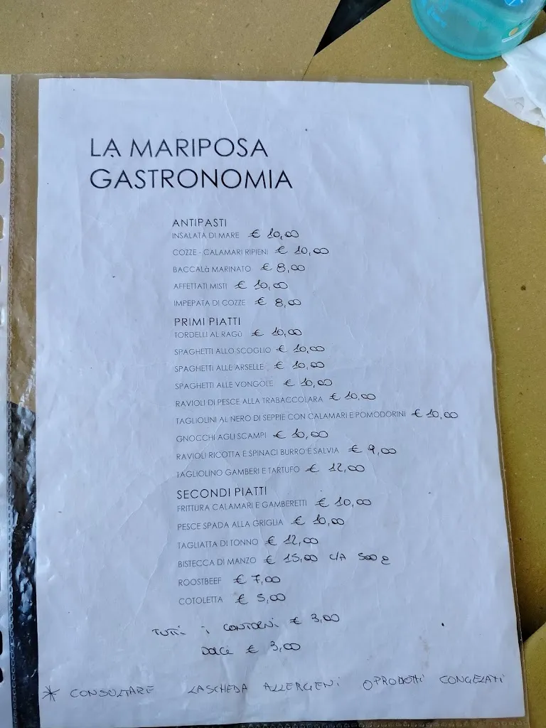 Menu_Grastronomia ristorante La Mariposa_Pietrasanta_image_3