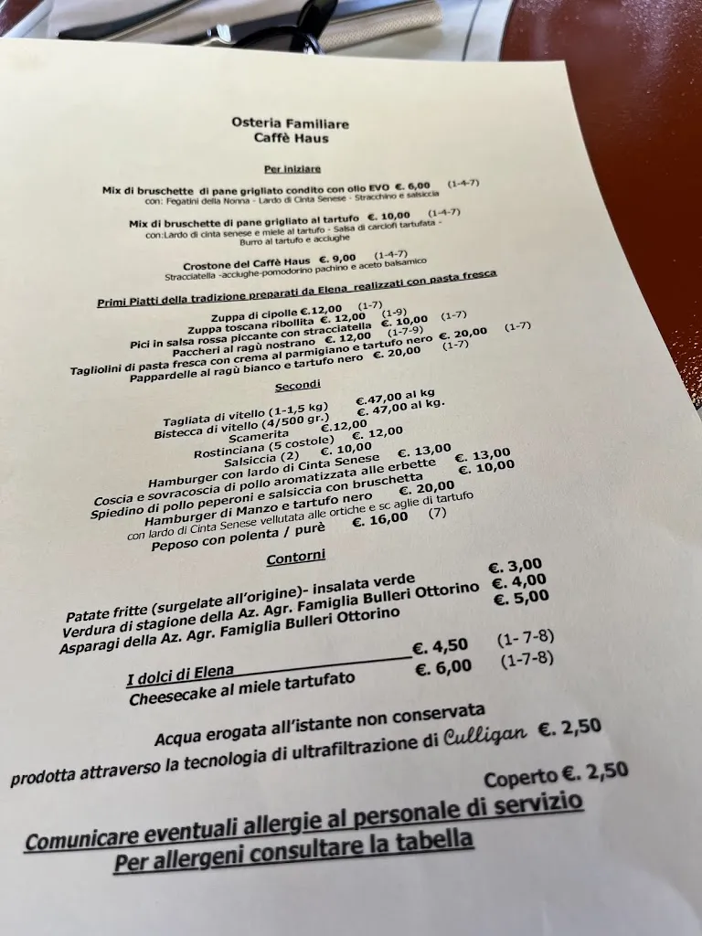 Menu_Osteria Familiare Caffè Haus_Peccioli_image_3