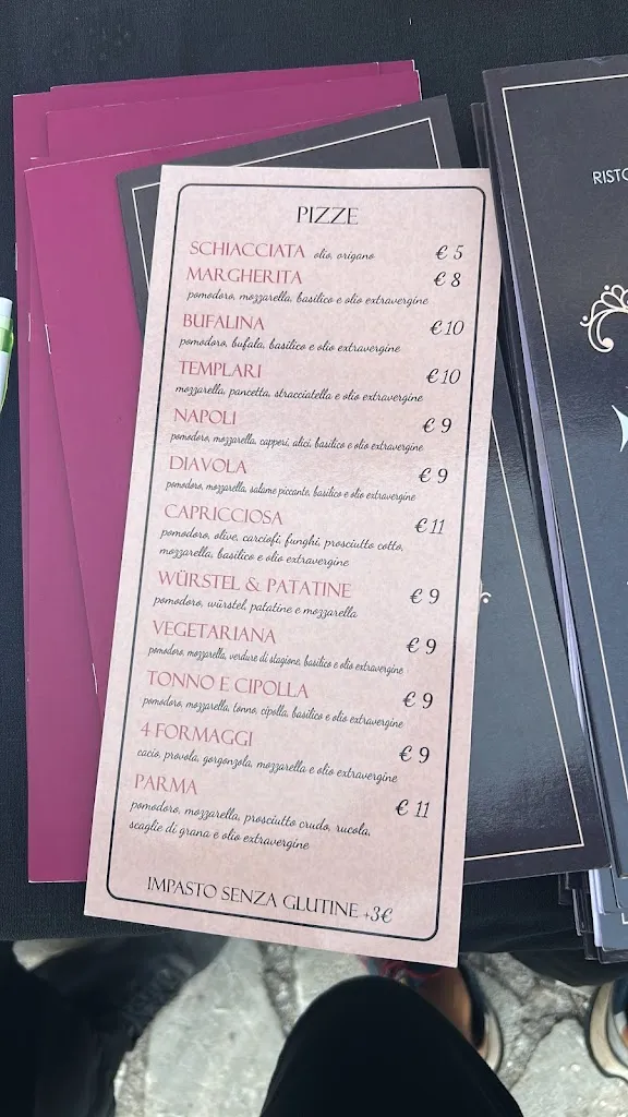 Menu_Templari Ristorante Pizzeria Lounge bar_Monte Sant'Angelo_image_3