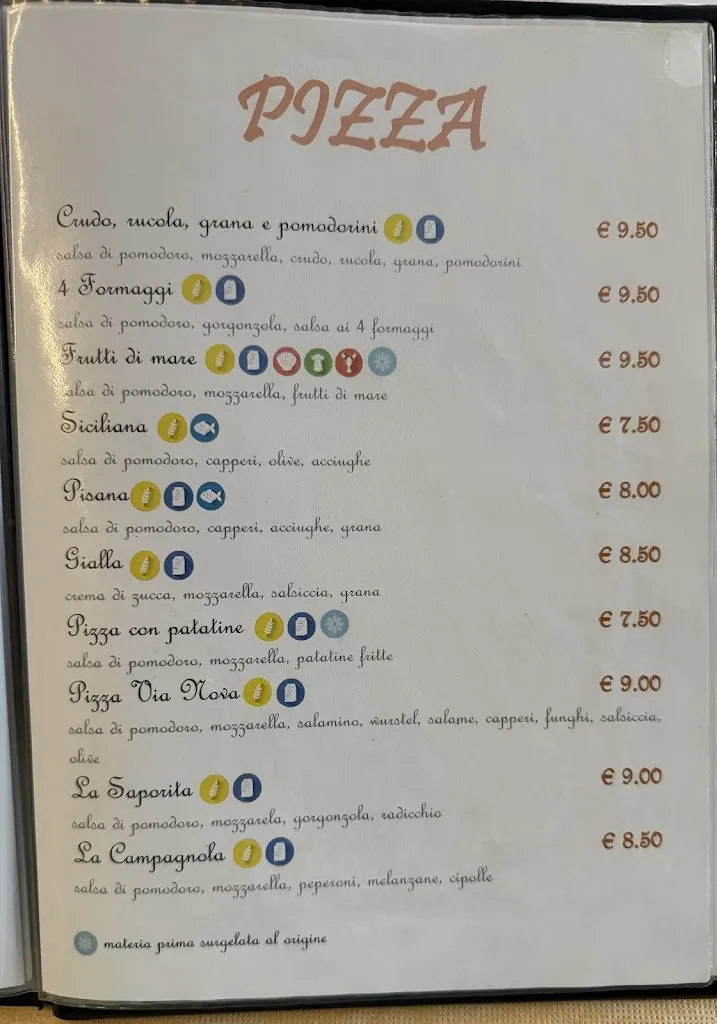 Menü_Pizzeria Via Nova_Peccioli_Bild_1