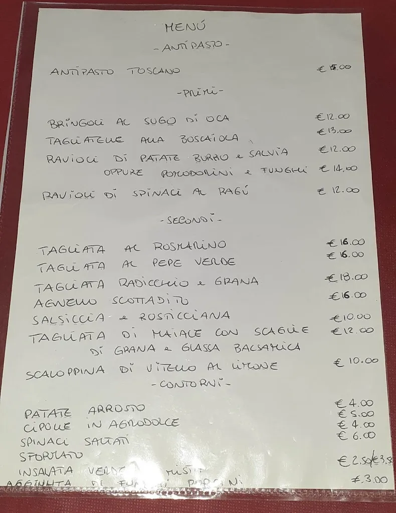 Menu_La Bella Hostaria del Teatro_Pieve Santo Stefano_image_1