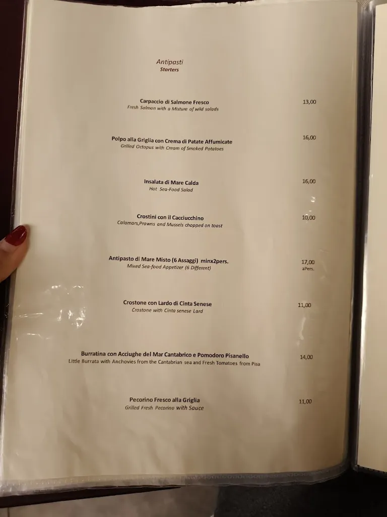 Menu_Ristorante La Buca_Pisa_image_2