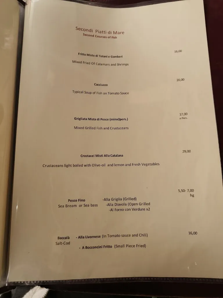 Menu_Ristorante La Buca_Pisa_image_4