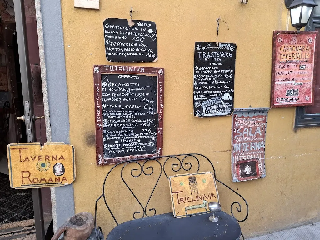 Menu_Triclinivm Taverna Romana_Pisa_image_3