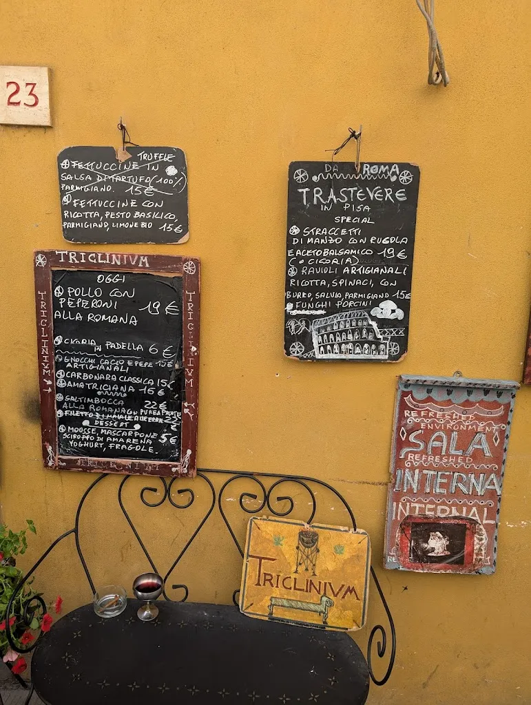 Menu_Triclinivm Taverna Romana_Pisa_image_4