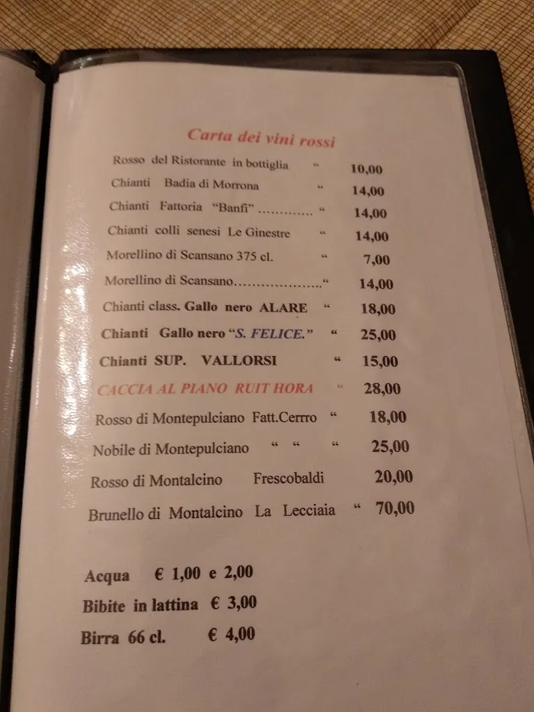 Menu_Ristorante Trattoria da Mario_Pisa_image_4