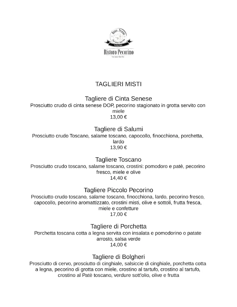 Menu_Ristoro Pecorino_Pisa_image_3