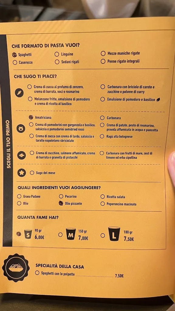 Menu_Primo - Pasta & Street Food Pisa_Pisa_image_1