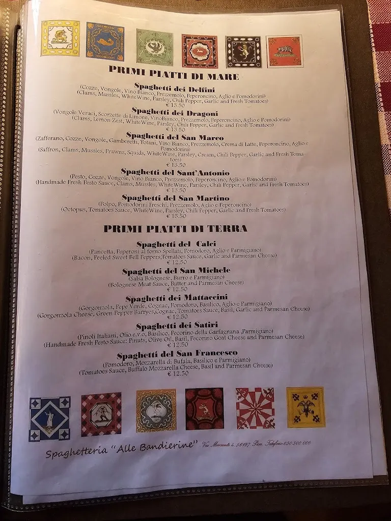Menu_Ristorante alle Bandierine_Pisa_image_2